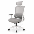 Sedia da Ufficio Ergonomica in Rete Grigia