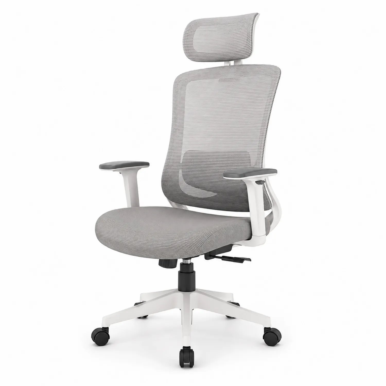 Sedia da Ufficio Ergonomica in Rete Grigia